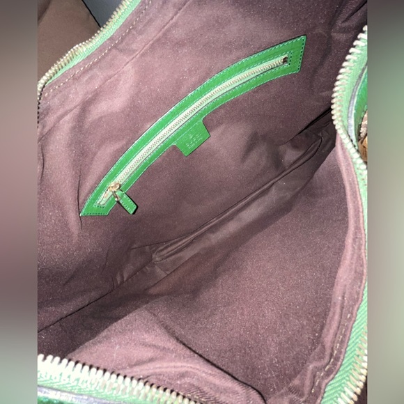 ๐ Gucci: Horsebit Chain Studded Web Monogram Hobo Shoulder Bag - Picture 12 of 17